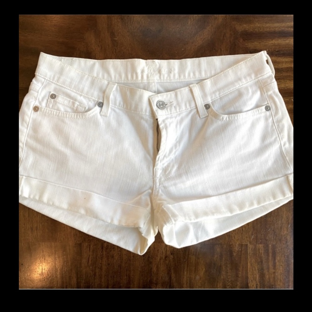 7 For All Mankind Jean Shorts